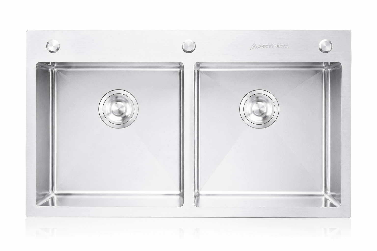 Chậu rửa bát Artinox 2 hố cân ATN-8245C